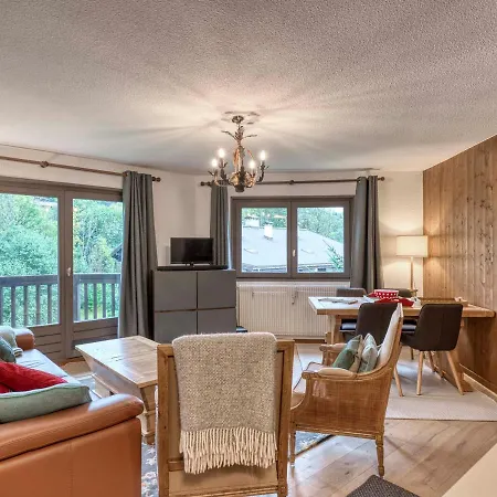 2 Megeve, Balcon Sud, Parking, Wifi - Fr-1-453-101 דירה *